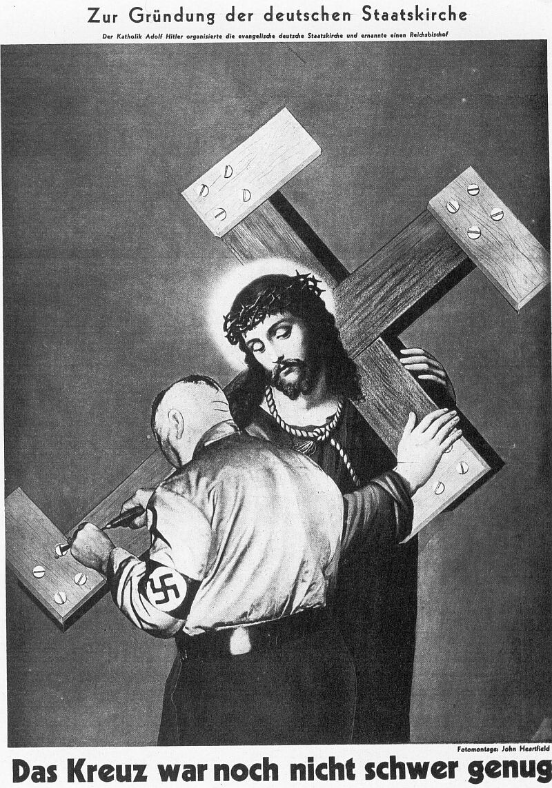 Illustration for article titled Classic Anti-Fascist Photomontages from the 1930s and 40s